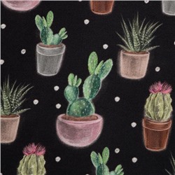 Фартук Этель Succulents 60х70см, 100% хлопок, саржа 190 г/м2