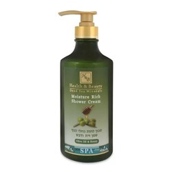 Увлажняющий крем для душа с оливковым маслом и медом, Health & Beauty, 780 мл