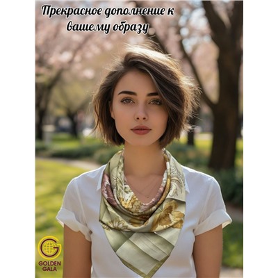 Платок женский из хлопка премиум Артикул: СУ2504/3