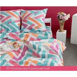 Простыня из поплина Монблан