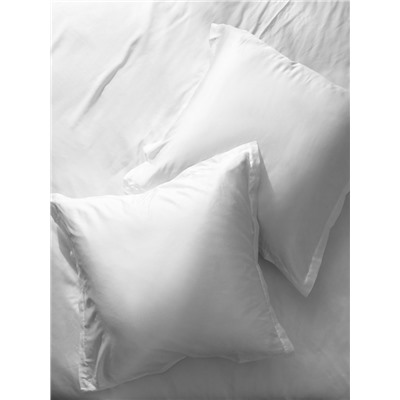 Простыня на резинке SL Home Tencel 180*200+30 см , цв. белый