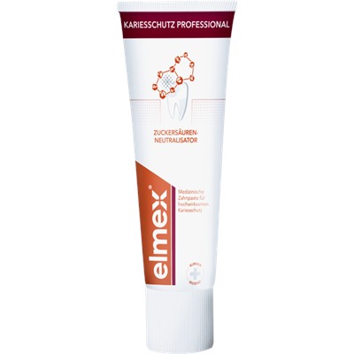 elmex Kariesschutz Professional Zahnpasta Элмекс Профессиональная Зубная паста для защиты от кариеса, 75 мл