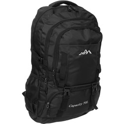 Рюкзак туристический 50л, цвет черный 306