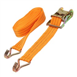 Ремень багажный с крюками, 0.05 х 8 м, храповой механизм Stels