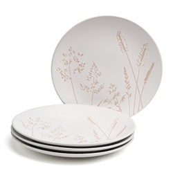 НАБОР ТАРЕЛОК ОБЕДЕННЫХ BRONCO "GRASSES" 4 ШТ. ДИАМЕТР=27 СМ