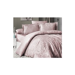 Сатиновое Постельное Белье Евро 2 сп. JACQUARD SATEN First Choice