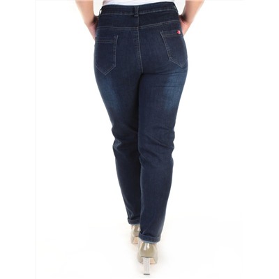 6626 DK. BLUE Джинсы зауженные женские ZAL