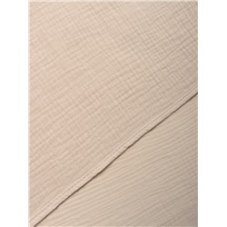 Полотенце-уголок муслиновый Крошка Я 75×75 см, 100% хлопок, 120 г/м², бежевое
