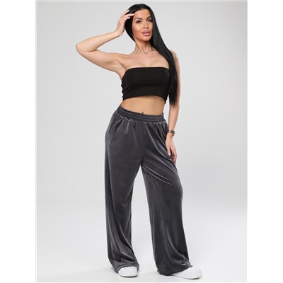 Женские брюки Марлена макси / серый