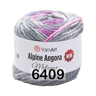 Пряжа YarnArt Alpine Angora Melange