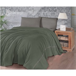 2 сп. Летнее Постельное Белье с Вафельным Покрывалом 230x250 см PRIVATE PIQUE SET - First Choice