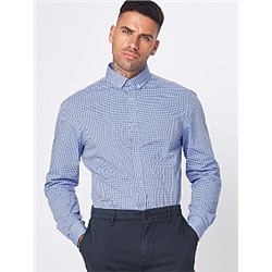 Mini Grid Check Long Sleeve Shirts 2 Pack