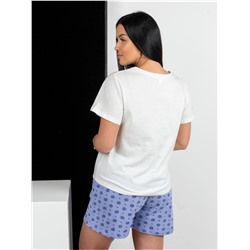 Пижама "Домик" с шортами