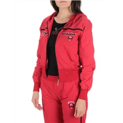 9601 RED/BLACK Костюм спортивный тройка женский (100% полиэстер )