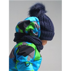 Комплект для мальчика: шапка, снуд