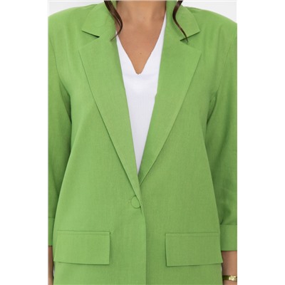 Пиджак льняной Мэрлин (зеленый) Б15429-7М