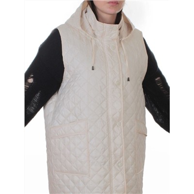 A-801 MILK Жилет утепленный женский (50 гр. синтепон)