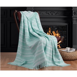 Накидка на Диван 170x220 см. 100% Хлопок Keten Desibel SuYeşili