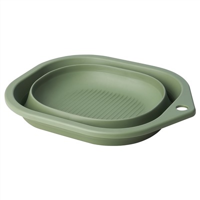 PEPPRIG, Waschschüssel, faltbar/grün,, 10 l
