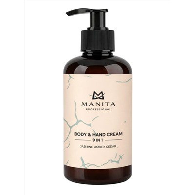 Manita Professional Парфюмированный крем для рук и тела / Jasmine, Amber, Cedar, 300 мл