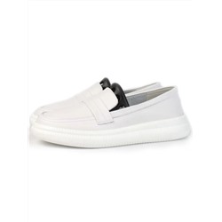 03-ZL-8501 WHITE Полуботинки женские (натуральная кожа)