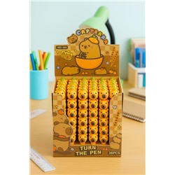 Ручка "Abundance of capybaras", mix, шоу-бокс 36 шт.