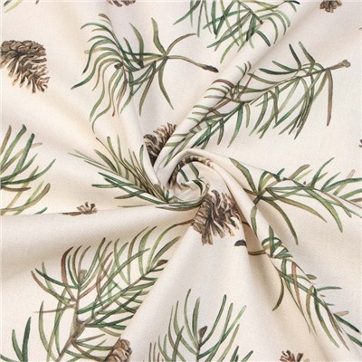 Скатерть новогодняя "Этель" Christmas tree 147х110+/- 3см, 100% хл, саржа 190 г/м2