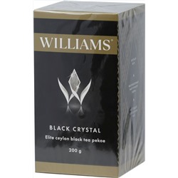 WILLIAMS. Crystal Black. Премиум Пеко 200 гр. карт.упаковка