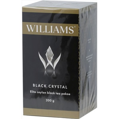 WILLIAMS. Crystal Black. Премиум Пеко 200 гр. карт.упаковка