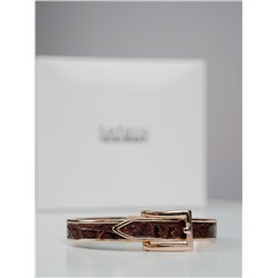 Браслет из кожи крокодила