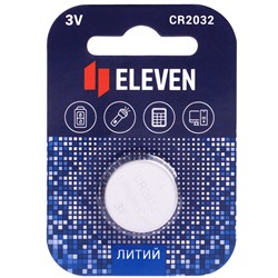 Батарейка Eleven CR2032 литиевая, BC1