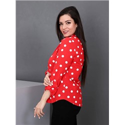 Рубашка Делина красный ИвК