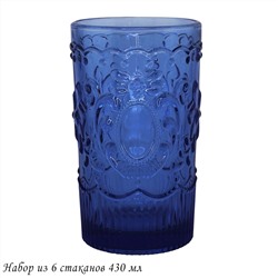 583-031 Набор из 6 стаканов 430 мл в под.уп.(х4)Стекло