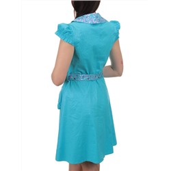 2024 LT. BLUE Сарафан летний (35% хлопок, 65% полиэстер)