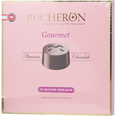 BUCHERON. Gourmet со вкусом миндаля 180 гр. карт.упаковка