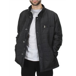 1561 DK. BLUE Куртка мужская демисезонная  (70 гр. холлофайбер)