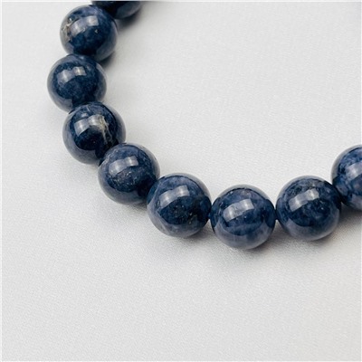 Радуга Самоцветов Браслет из Корунда "Сапфир"