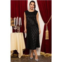 Костюм с юбкой Вайнона (черный) К14716-10М