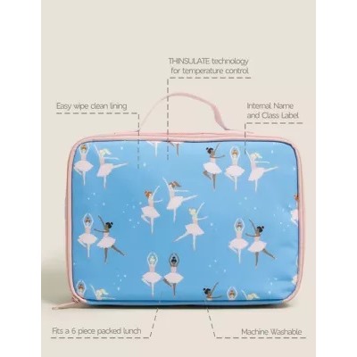 Kids' Ballet Print Lunch Box