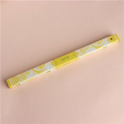 Благовония «Дыхание природы Лимон», 8 палочек