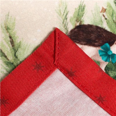 Дорожка новогодняя на стол "Этель" Noble Christmas 40х147 +/- 5 см, 100% хл, саржа 190 гр/м2