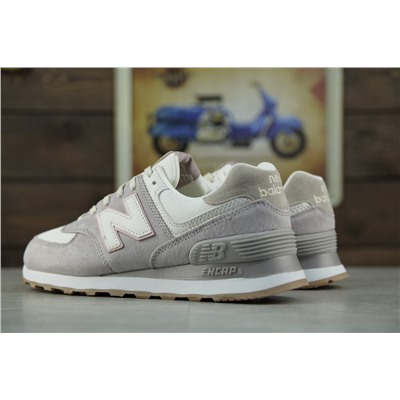 Премиальные New Balance 574 из натуральной замши