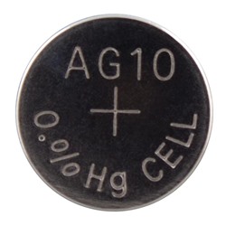 Батарейка GP LR54 (G10, V10GA, LR1130, 189, 189A) алкалиновая, BC10