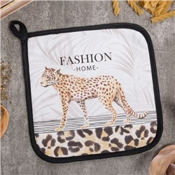 Прихватка Fashion home, 19×19 см,100% хлопок, саржа, ватин 250 г/м²
