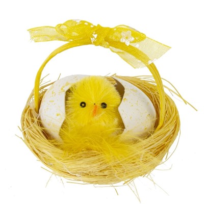GAEM Набор из 2-х изделий декоративных "Гнездо пасхальное" (5,5*6), L11 W6 H6 см