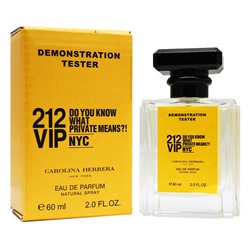 Tester Carolina Herrera 212 VIP For Women 60 ml экстра - стойкий