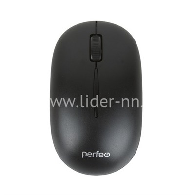 Мышь беспроводная PERFEO GLOBE 1000 DPI (черная)