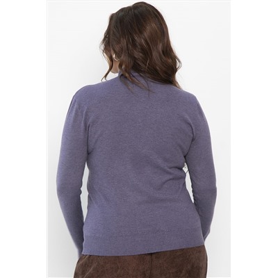 Водолазка Осенняя история (фиолетовая) Б14549-20М