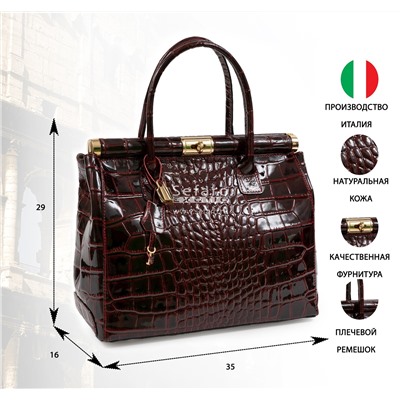 Сумка женская из телячьей кожи