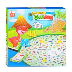 Настольная игра "Детективная схема" в коробке